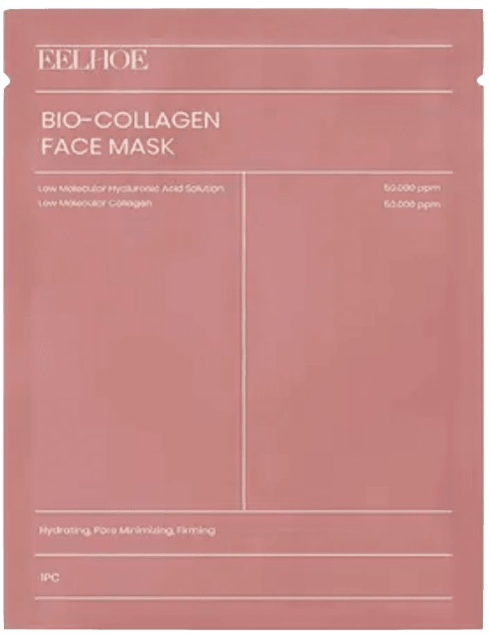 Drėkinanti kolageno veido kaukė