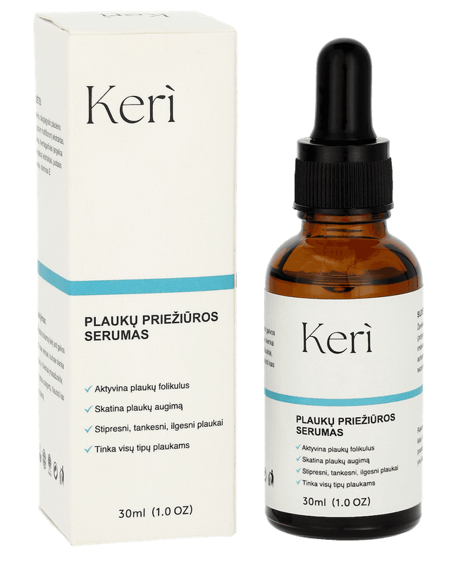 Plaukų priežiūros serumas