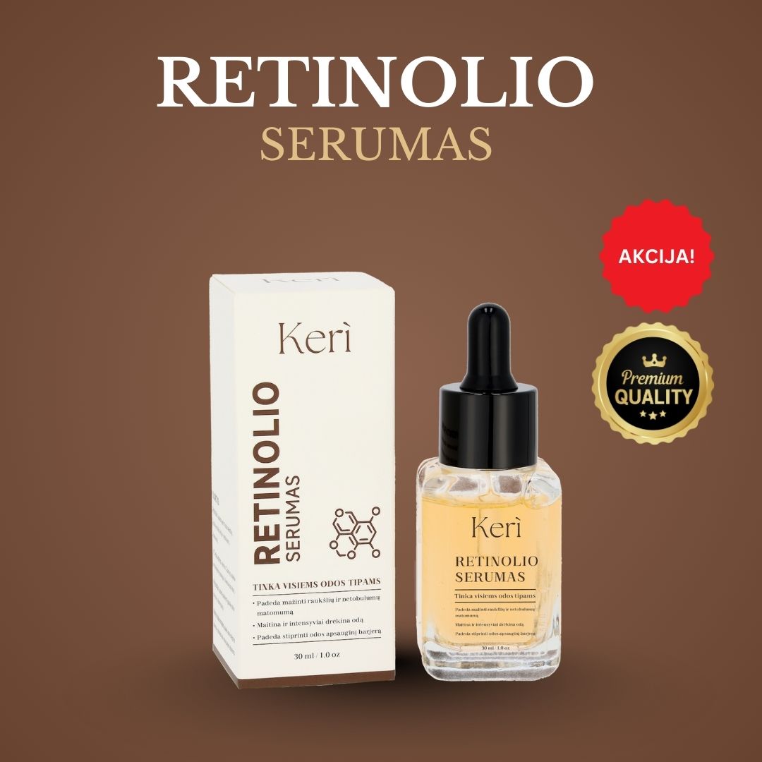 Retinolis Retinolio serumas | Keri
